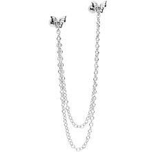 Load image into Gallery viewer, 16G 1/4 Springtime Butterfly Cartilage Chain Earring
