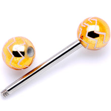 Load image into Gallery viewer, Late Night Party Zig Zag Barbell Tongue Ring Set of 4
