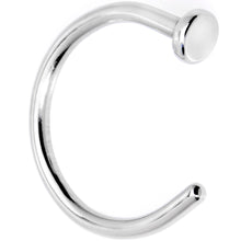 Load image into Gallery viewer, 18G 5/16 Grade 23 Titanium Minimalist Nose Hoop

