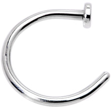 Load image into Gallery viewer, 18G 5/16 Grade 23 Titanium Minimalist Nose Hoop
