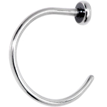Load image into Gallery viewer, 20G 5/16 Grade 23 Titanium Minimalist Nose Hoop
