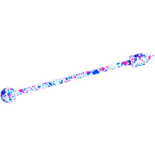 Load image into Gallery viewer, 14G Pink White Blue Make A Point Industrial Barbell 38mm

