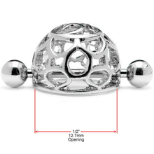 Load image into Gallery viewer, 14G 9/16 Framework Dome Geometric Nipple Shield Set
