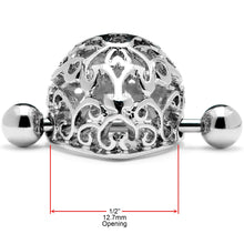 Load image into Gallery viewer, 14G 9/16 Framework Triangular Geometric Nipple Shield Set
