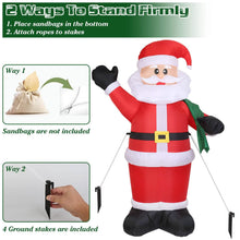 Load image into Gallery viewer, 6.4ft Inflatable Christmas Giant Santa Claus

