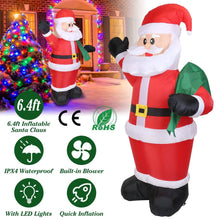 Load image into Gallery viewer, 6.4ft Inflatable Christmas Giant Santa Claus
