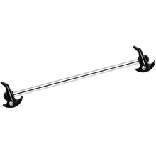Load image into Gallery viewer, 14G Clear Gem Black Halloween Witch Hat Industrial Barbell 38mm
