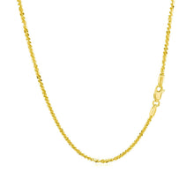 Load image into Gallery viewer, 10k Yellow Gold Sparkle Chain 1.50 mm)
