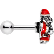 Load image into Gallery viewer, 16G 1/4 Little Santa Claus Cartilage Tragus Earring
