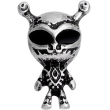 Load image into Gallery viewer, 16G 1/4 Sweet Black Eyed Alien Tragus Cartilage Earring

