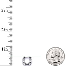 Load image into Gallery viewer, 16G 1/4 Chain Link Hinged Septum Clicker
