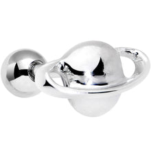 Load image into Gallery viewer, 16G 1/4 Ring of Planet Saturn Cartilage Tragus Earring
