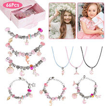 Load image into Gallery viewer, 66-Pieces: Charm Bracelet Making Kit
