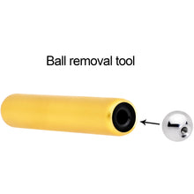 Load image into Gallery viewer, 3mm to 4mm Yellow Aluminum Body Piercing Ball Removal Tool
