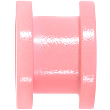 Load image into Gallery viewer, Sweet Pastel Pink Screw Fit Tunnel Plug Set 16G to 19mm
