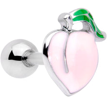 Load image into Gallery viewer, 16G 1/4 Sweet Pink Peach Cartilage Tragus Earring
