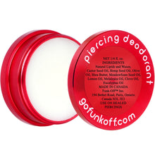 Load image into Gallery viewer, Clear Gem Red Funk-Off Piercing Deodorant
