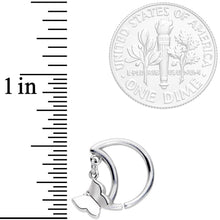 Load image into Gallery viewer, 16G 3/8 Crescent Moon Butterfly Dangle Closure Ring
