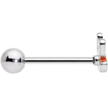 Load image into Gallery viewer, Nerdy Easter Bunny Barbell Tongue Ring
