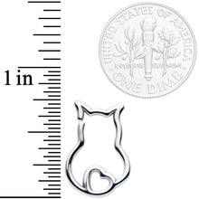 Load image into Gallery viewer, 16G 5/16 Luv Kitty Cat Closure Ring
