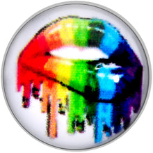 Load image into Gallery viewer, Rainbow Lips Barbell Tongue Ring
