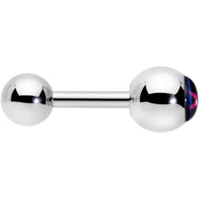 Load image into Gallery viewer, 16G 1/4 Bisexual Pride Flag Cartilage Tragus Earring
