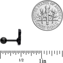 Load image into Gallery viewer, 16G 1/4 Snoozing Llama Cartilage Tragus Earring
