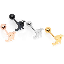 Load image into Gallery viewer, Multicolor Fantasy Dragon Barbell Tongue Ring Set of 4
