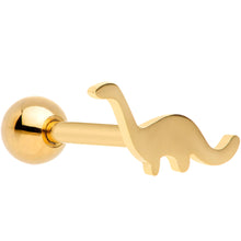 Load image into Gallery viewer, Multicolor Dinosaur Barbell Tongue Ring Set of 4
