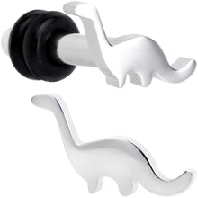 Load image into Gallery viewer, Brontosaurus Dinosaur Single Flare Plug Set 14G to 4G
