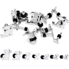 Load image into Gallery viewer, Steel Fantasy Dragon Single Flare Plug Set 14G to 2G
