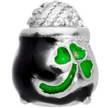 Load image into Gallery viewer, 22G 5/16 St Patricks Day Pot O Gold L Shaped Nose Ring
