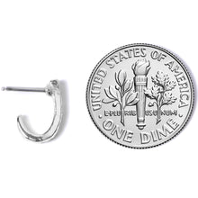 Load image into Gallery viewer, 20G 5/16  Steel Dainty Dots Faux Hoop L Shaped Nose Ring
