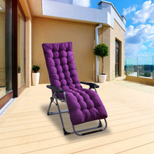 Load image into Gallery viewer, 67x22in Chaise Lounger Cushion Recliner Rocking Chair Sofa
