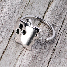 Load image into Gallery viewer, 20G 5/16 Scary Boo Ghost Halloween Nose Hoop
