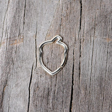 Load image into Gallery viewer, 16G 3/8 Steel Autumn Acorn Closure Ring
