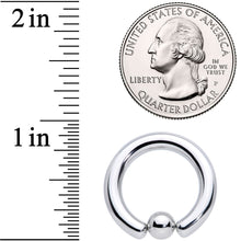 Load image into Gallery viewer, 6G 5/8 Stainless Steel BCR Captive Bead Ring
