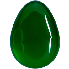 Load image into Gallery viewer, Solid Green Glass Teardrop Plug Set
