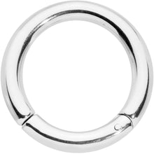 Load image into Gallery viewer, 8G 5/8 Stainless Steel Hinged Segment Ring
