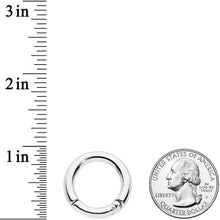 Load image into Gallery viewer, 6G 5/8 Stainless Steel Hinged Segment Ring
