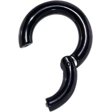 Load image into Gallery viewer, 4G 5/8 Black PVD Steel Hinged Segment Ring
