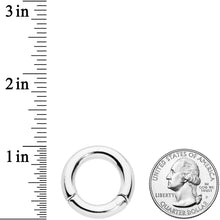 Load image into Gallery viewer, 4G 5/8 Stainless Steel Hinged Segment Ring
