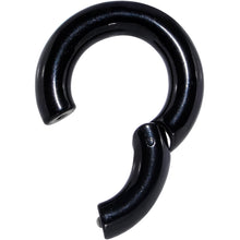 Load image into Gallery viewer, 2G 5/8 Black PVD Steel Hinged Segment Ring
