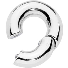 Load image into Gallery viewer, 0G 1/2 Stainless Steel Hinged Segment Ring
