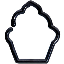 Load image into Gallery viewer, 16G 5/16 Black Plated Baked Treats Cupcake Closure Ring
