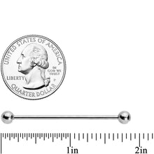Load image into Gallery viewer, Clear CZ Gem Segment Ring Cartilage Industrial Set of 3
