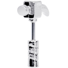 Load image into Gallery viewer, 16G 1/4 Claw Hammer Cartilage Earring
