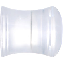 Load image into Gallery viewer, Clear Blue Brown Wolf Acrylic Saddle Plug Set
