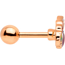 Load image into Gallery viewer, 16G 1/4 Rose Gold Tone Snacking Squirrel Cartilage Tragus Earring
