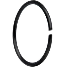 Load image into Gallery viewer, 22G 5/16 Black Anodized Seamless Circular Ring Set of 12
